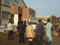 檜乃アットホームを見に来た業者さんたち